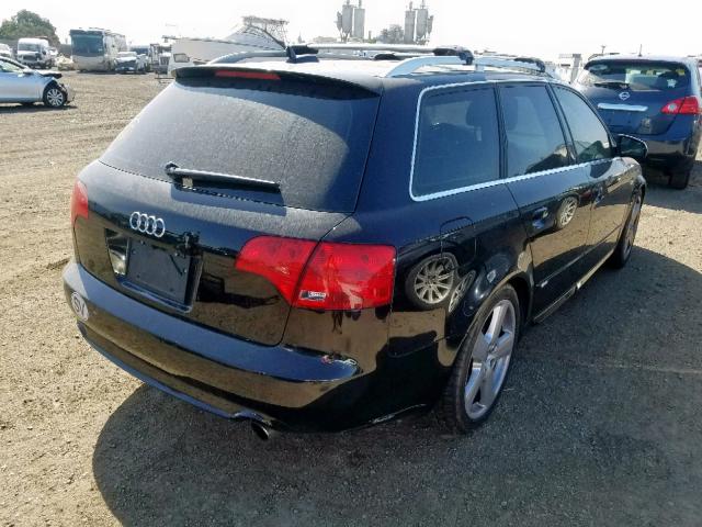 WAUSF78E76A137985 - 2006 AUDI A4 S-LINE BLACK photo 4