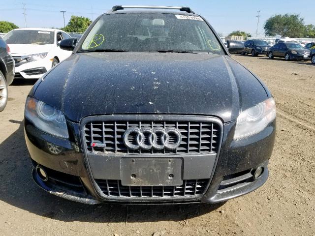 WAUSF78E76A137985 - 2006 AUDI A4 S-LINE BLACK photo 9