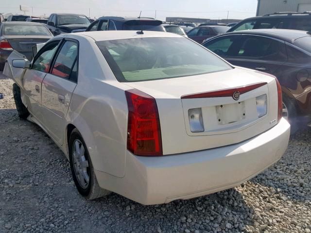 1G6DP577370182710 - 2007 CADILLAC CTS HI FEA WHITE photo 3