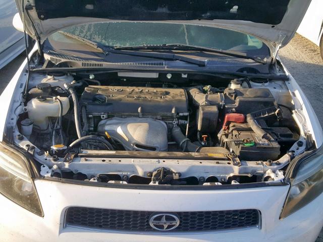 JTKDE177550046239 - 2005 TOYOTA SCION TC თეთრი ფოტო 7