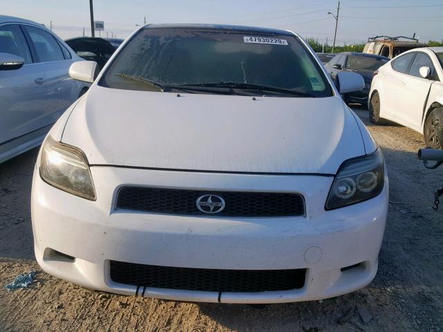 JTKDE177550046239 - 2005 TOYOTA SCION TC თეთრი ფოტო 9