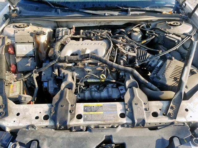 2G1WF52EX59352703 - 2005 CHEVROLET IMPALA WHITE photo 7