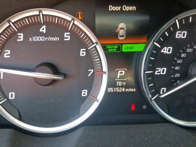 19UUB1F50FA012304 - 2015 ACURA TLX TECH BLACK photo 8