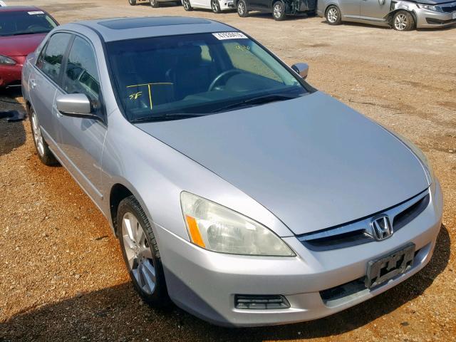 1HGCM66566A067911 - 2006 HONDA ACCORD EX SILVER photo 1