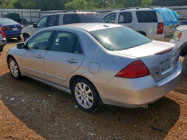 1HGCM66566A067911 - 2006 HONDA ACCORD EX SILVER photo 3