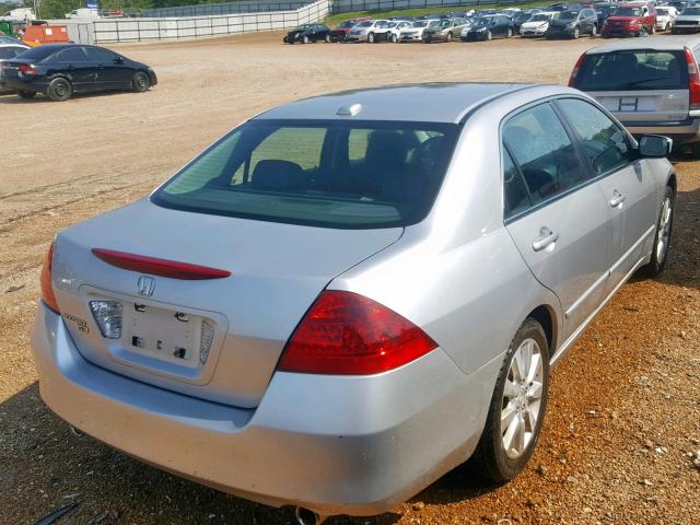 1HGCM66566A067911 - 2006 HONDA ACCORD EX SILVER photo 4