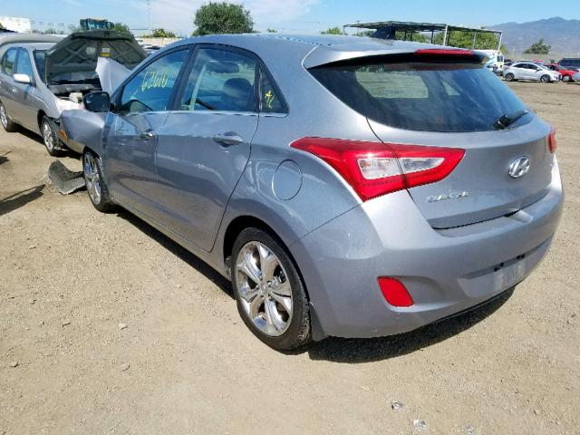 KMHD35LH9EU199522 - 2014 HYUNDAI ELANTRA GT GRAY photo 3