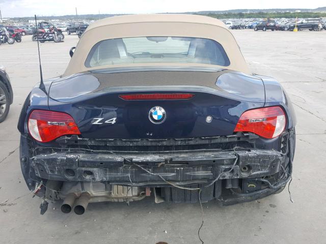 4USBU33557LW72788 - 2007 BMW Z4 3.0 BLACK photo 6