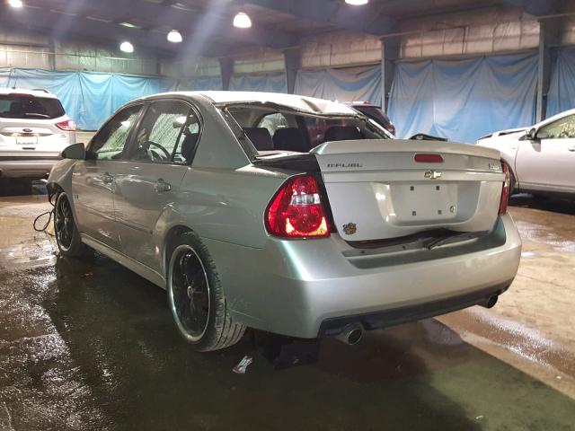 1G1ZW53116F173113 - 2006 CHEVROLET MALIBU SS 银色 照片 3