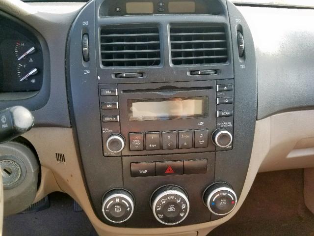 KNAFE122075462620 - 2007 KIA SPECTRA EX BEIGE photo 9