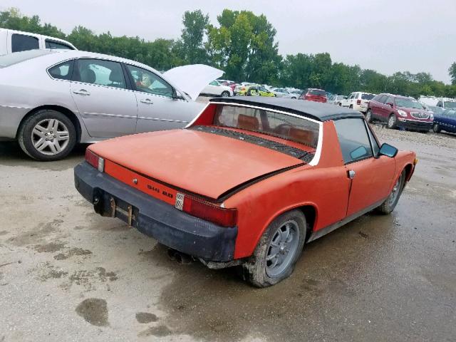 4752902032 - 1974 PORSCHE 914 ORANGE photo 4