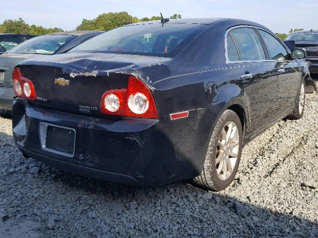 1G1ZK57B094272875 - 2009 CHEVROLET MALIBU LTZ BLACK photo 4