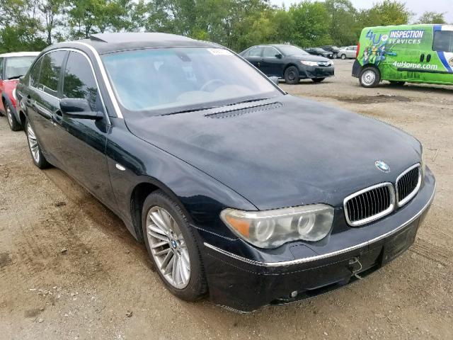 WBAGN63535DS59332 - 2005 BMW 745 LI BLACK photo 1