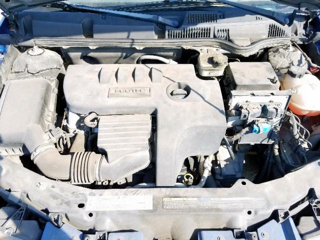 1G8AL55FX6Z114446 - 2006 SATURN ION LEVEL BLUE photo 7