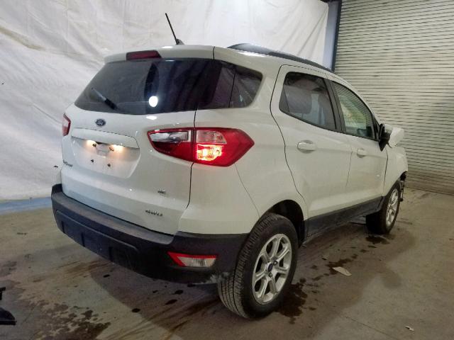 MAJ6P1UL3JC248507 - 2018 FORD ECOSPORT S WHITE photo 4