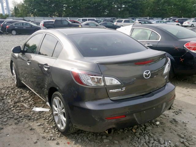 JM1BL1S51A1101607 - 2010 MAZDA 3 S GRAY photo 3