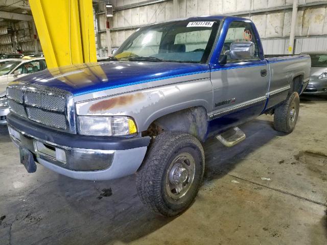 1B7KF26Z9RS593352 - 1994 DODGE RAM 2500 TWO TONE photo 2