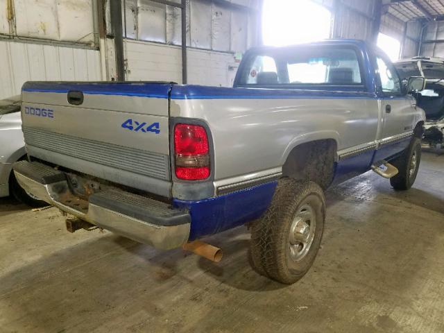 1B7KF26Z9RS593352 - 1994 DODGE RAM 2500 TWO TONE photo 4