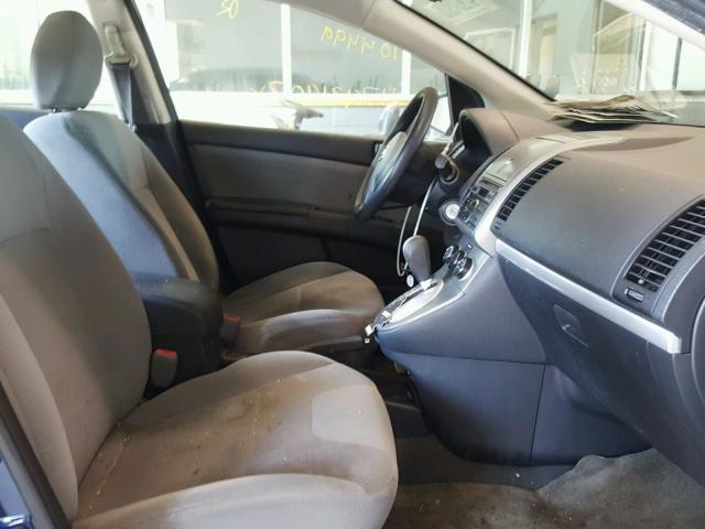 3N1AB6AP7CL640343 - 2012 NISSAN SENTRA 2.0 BLUE photo 5