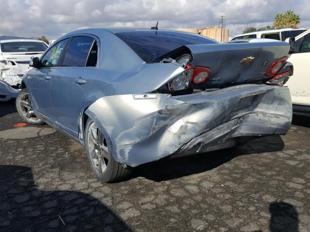 1G1ZH57BX84269530 - 2008 CHEVROLET MALIBU 1LT BLUE photo 3