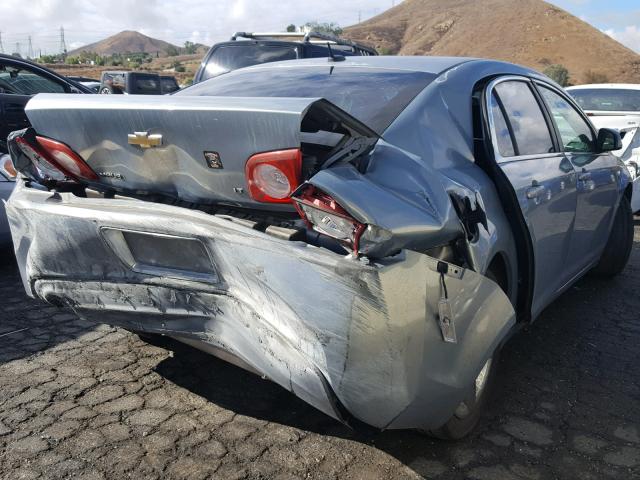 1G1ZH57BX84269530 - 2008 CHEVROLET MALIBU 1LT BLUE photo 4