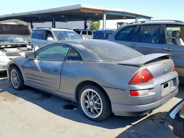 4A3AC44G12E089980 - 2002 MITSUBISHI ECLIPSE GS SILVER photo 3