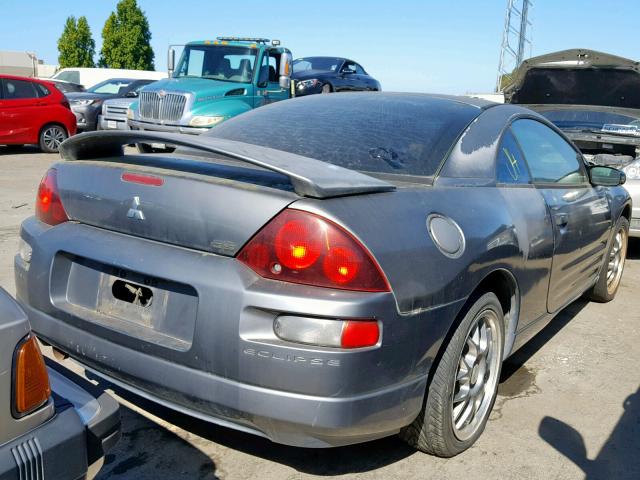 4A3AC44G12E089980 - 2002 MITSUBISHI ECLIPSE GS SILVER photo 4