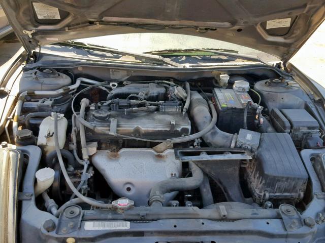 4A3AC44G12E089980 - 2002 MITSUBISHI ECLIPSE GS SILVER photo 7