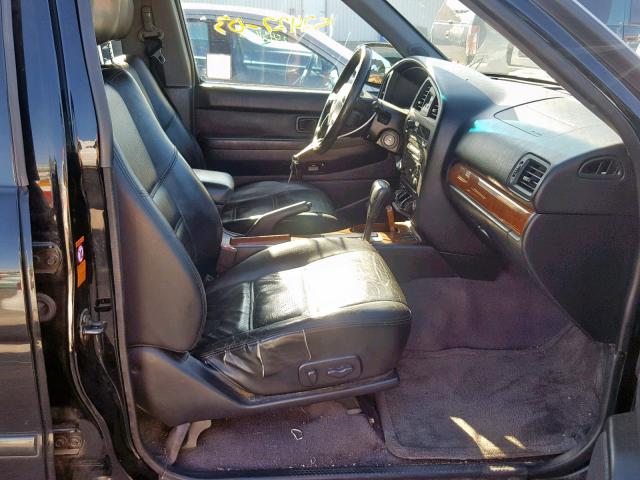 JN8DR09Y83W826942 - 2003 NISSAN PATHFINDER BLACK photo 5