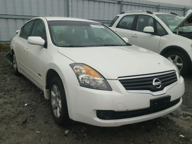 1N4CL21E79C113276 - 2009 NISSAN ALTIMA HYB WHITE photo 1