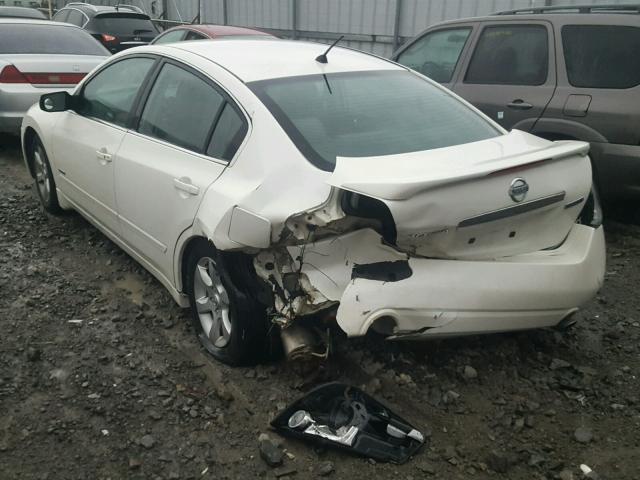 1N4CL21E79C113276 - 2009 NISSAN ALTIMA HYB WHITE photo 3