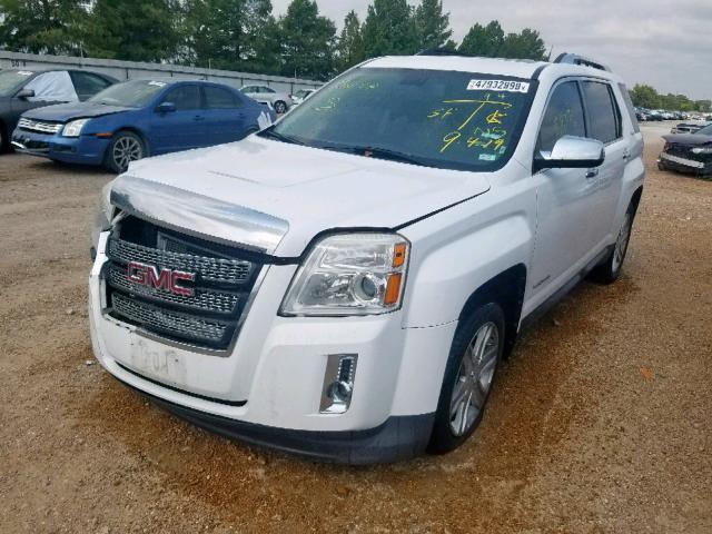 2CTFLXE53B6442560 - 2011 GMC TERRAIN SL WHITE photo 2