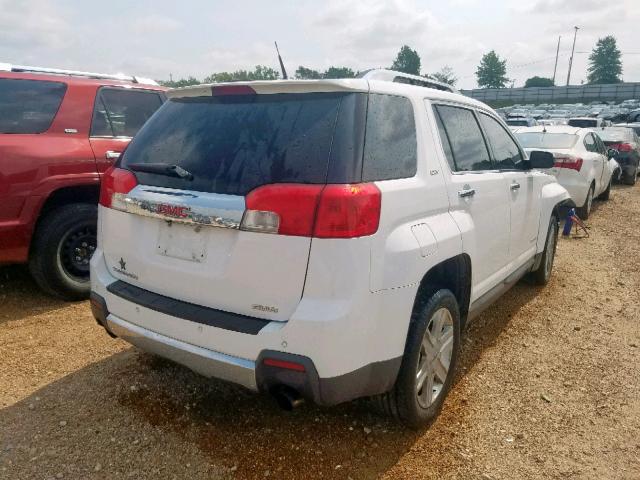 2CTFLXE53B6442560 - 2011 GMC TERRAIN SL WHITE photo 4