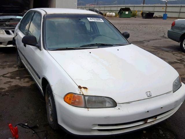 JHMEG8546NS034577 - 1992 HONDA CIVIC DX WHITE photo 1