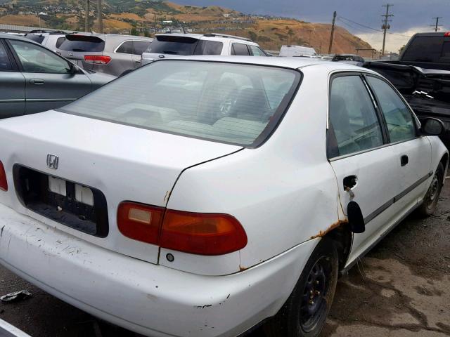 JHMEG8546NS034577 - 1992 HONDA CIVIC DX WHITE photo 4