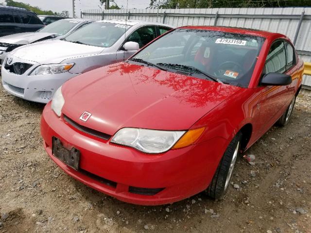 1G8AM12F14Z176065 - 2004 SATURN ION LEVEL RED photo 2