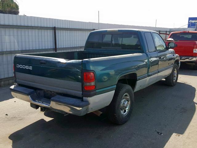 3B7KC23Z0XG134972 - 1999 DODGE RAM 2500 GREEN photo 4