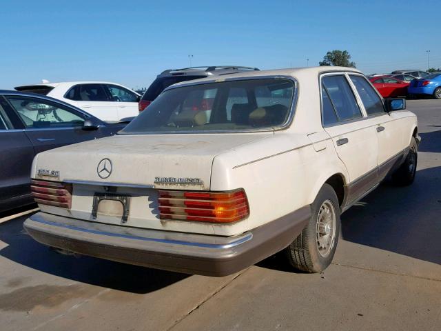 WBDCB20A6EA027568 - 1984 MERCEDES-BENZ 300 SD CREAM photo 4