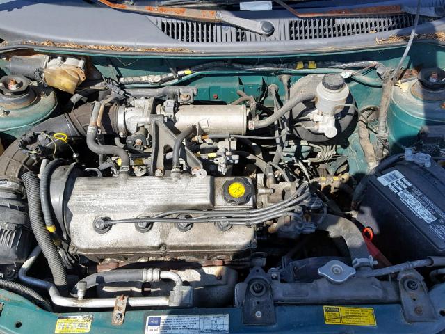 2C1MR522XW6714699 - 1998 CHEVROLET METRO LSI GREEN photo 7