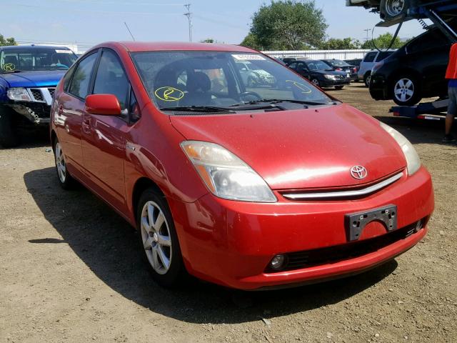 JTDKB20U077600049 - 2007 TOYOTA PRIUS RED photo 1