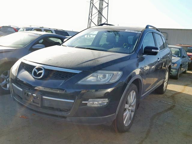 JM3TB28V080154195 - 2008 MAZDA CX-9 BLACK photo 2