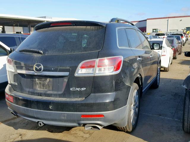 JM3TB28V080154195 - 2008 MAZDA CX-9 BLACK photo 4