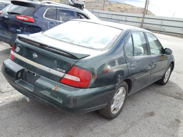 1N4DL01DXYC205108 - 2000 NISSAN ALTIMA XE GREEN photo 4