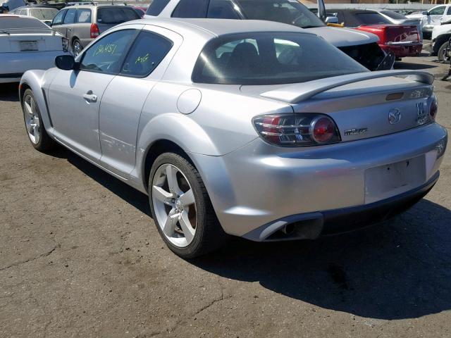 JM1FE17N950159741 - 2005 MAZDA RX8 SILVER photo 3