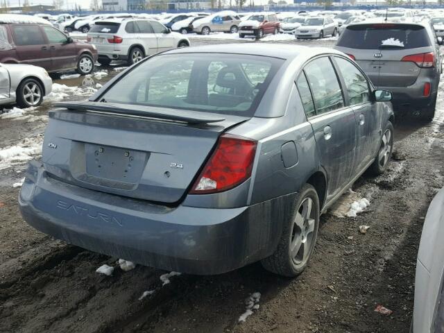 1G8AL55B16Z115014 - 2006 SATURN ION LEVEL BLUE photo 4