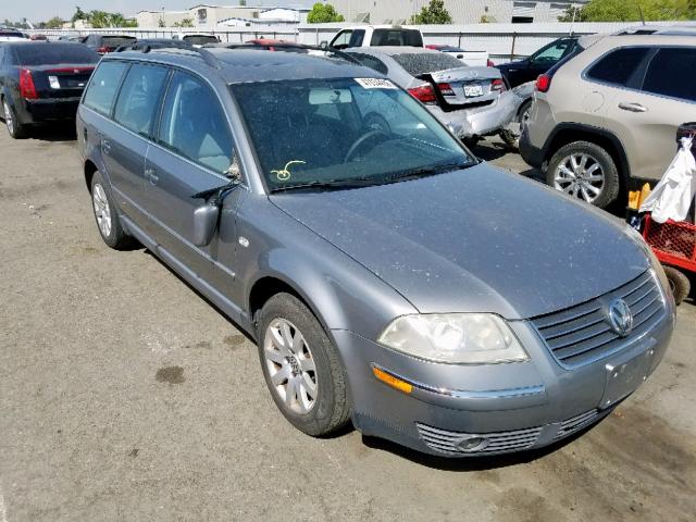 WVWVD63B73E461410 - 2003 VOLKSWAGEN PASSAT GLS SILVER photo 1