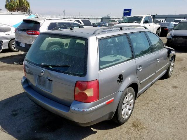 WVWVD63B73E461410 - 2003 VOLKSWAGEN PASSAT GLS SILVER photo 4