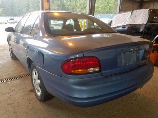 1G3WH52K2WF309022 - 1998 OLDSMOBILE INTRIGUE BLUE photo 3