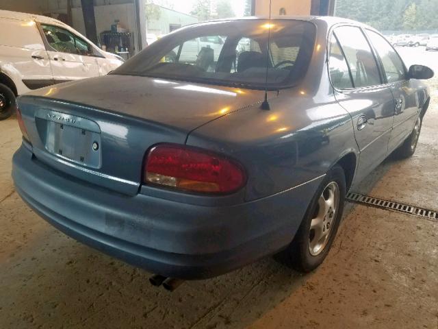 1G3WH52K2WF309022 - 1998 OLDSMOBILE INTRIGUE BLUE photo 4