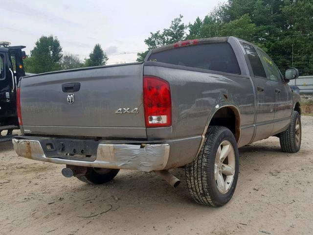 1D7HU18216S541144 - 2006 DODGE RAM 1500 S SILVER photo 4